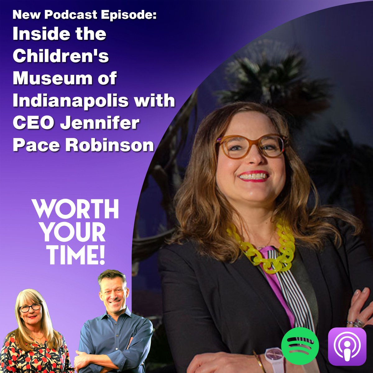 New episode with Jennifer Pace Robinson...great conversation with the gifted CEO of <a href="/TCMIndy/">The Children's Museum</a> 
link.chtbl.com/wyt
<a href="/Kristileenews/">Kristi Lee</a> 
New episodes on the 1st and 15th of each month