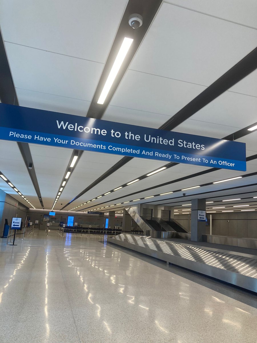 StudyMissouri's tweet photo. Thank you to @CBP for hosting our #MIEM24 group for a tour at the Kansas City International Airport (@Fly_KansasCity) on Thursday! #MCI #IntlEdu https://t.co/dFUIhAKZnn
