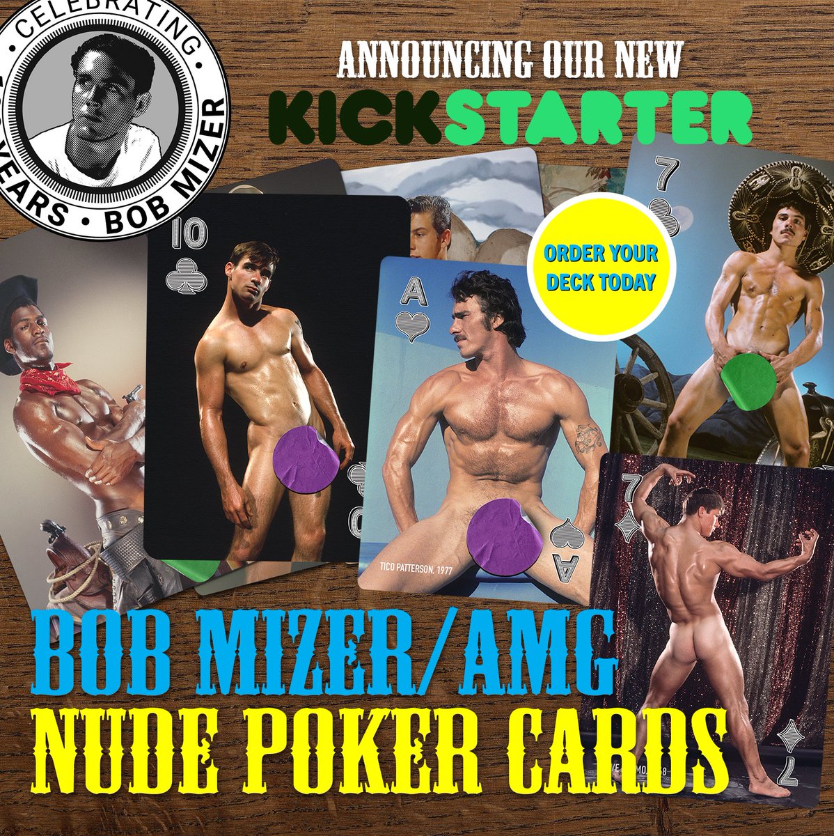 MizerFoundation's tweet image. Grab your deck today, they&apos;re going QUICK! 
LINK: kickstarter.bobmizer.org