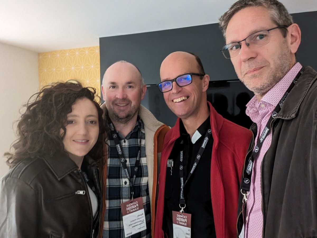 steph_walshe's tweet photo. What an amazing conference at @DivReno #catholicparishsummit with @frgazza and our DR team. Buzzing and renewed with the Holy Spirit. God is good! https://t.co/DLoEIyfmPZ
