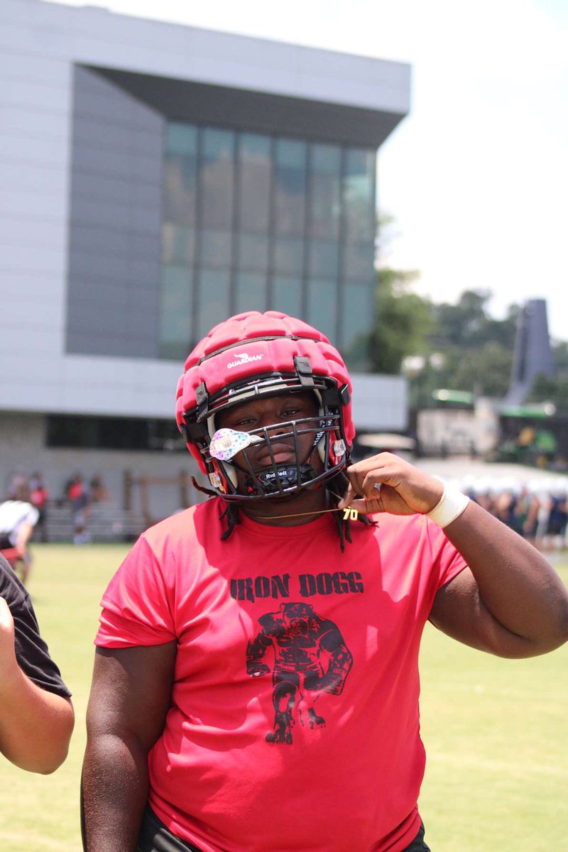 TristanTurnerr's tweet image. Had a great day at The UGA camp 🐶🐾‼️#greatopportunity #workworkwork @_CoachPWilliams @coachpaxia