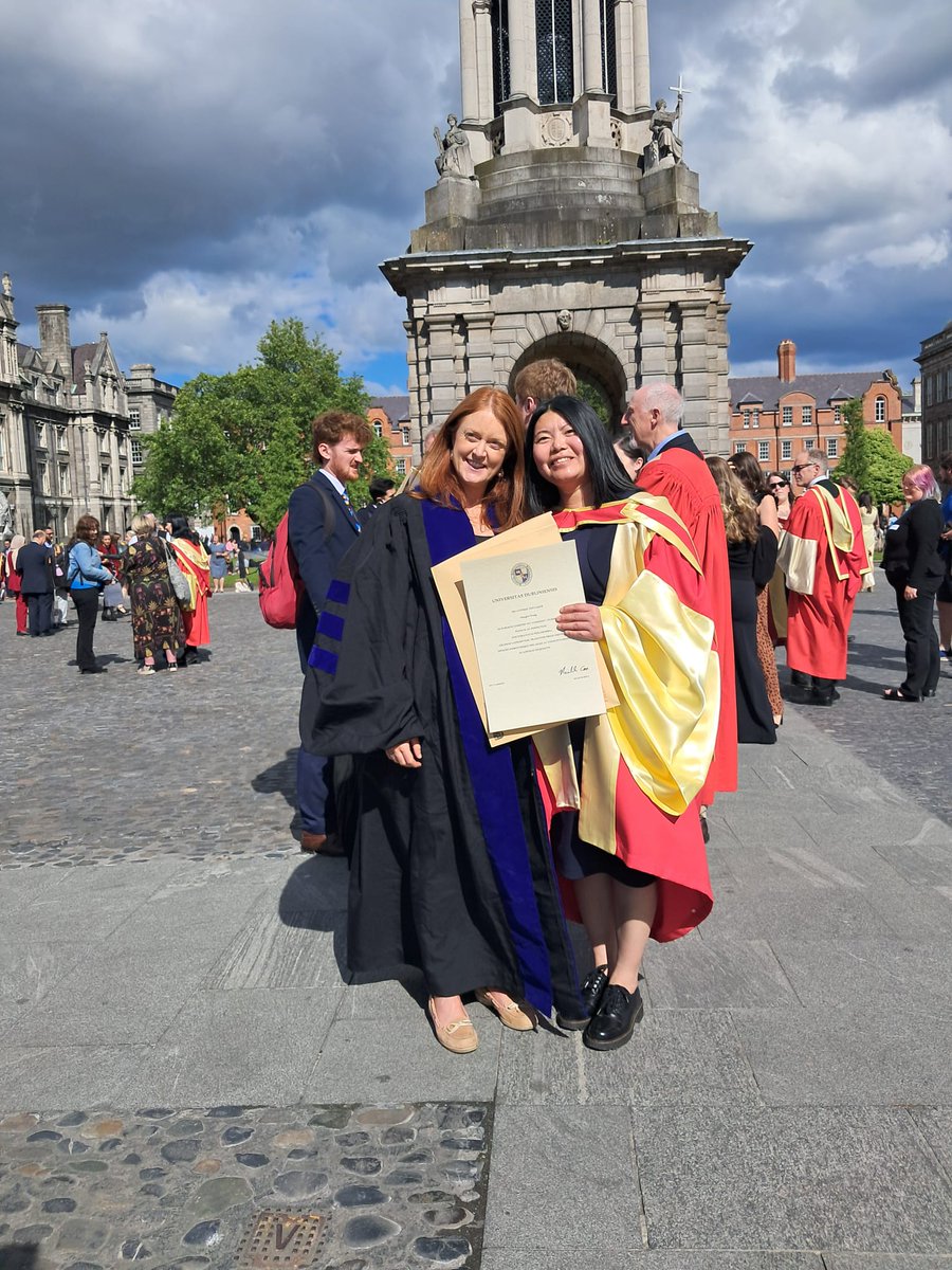 Amazing day!Thanks to my supervisor <a href="/nichiarain/">Neasa Ní Chiaráin</a>, and internal and external examiners Prof. Breffni O'Rourke &amp; Prof. Xinsheng Zhang. Special thanks to my husband <a href="/ChangMandarin/">Chang Zhang</a>. I am grateful to all my peers, mentors, and colleagues who always support me during the life journey！