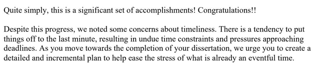 annual department letter gassed me up just to absolutely drag me 💀