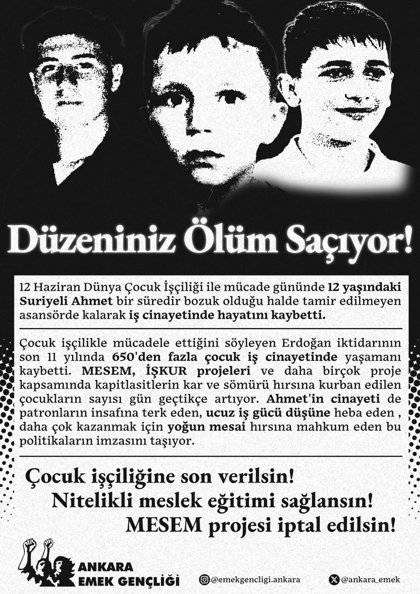 Düzeniniz Ölüm Saçıyor!