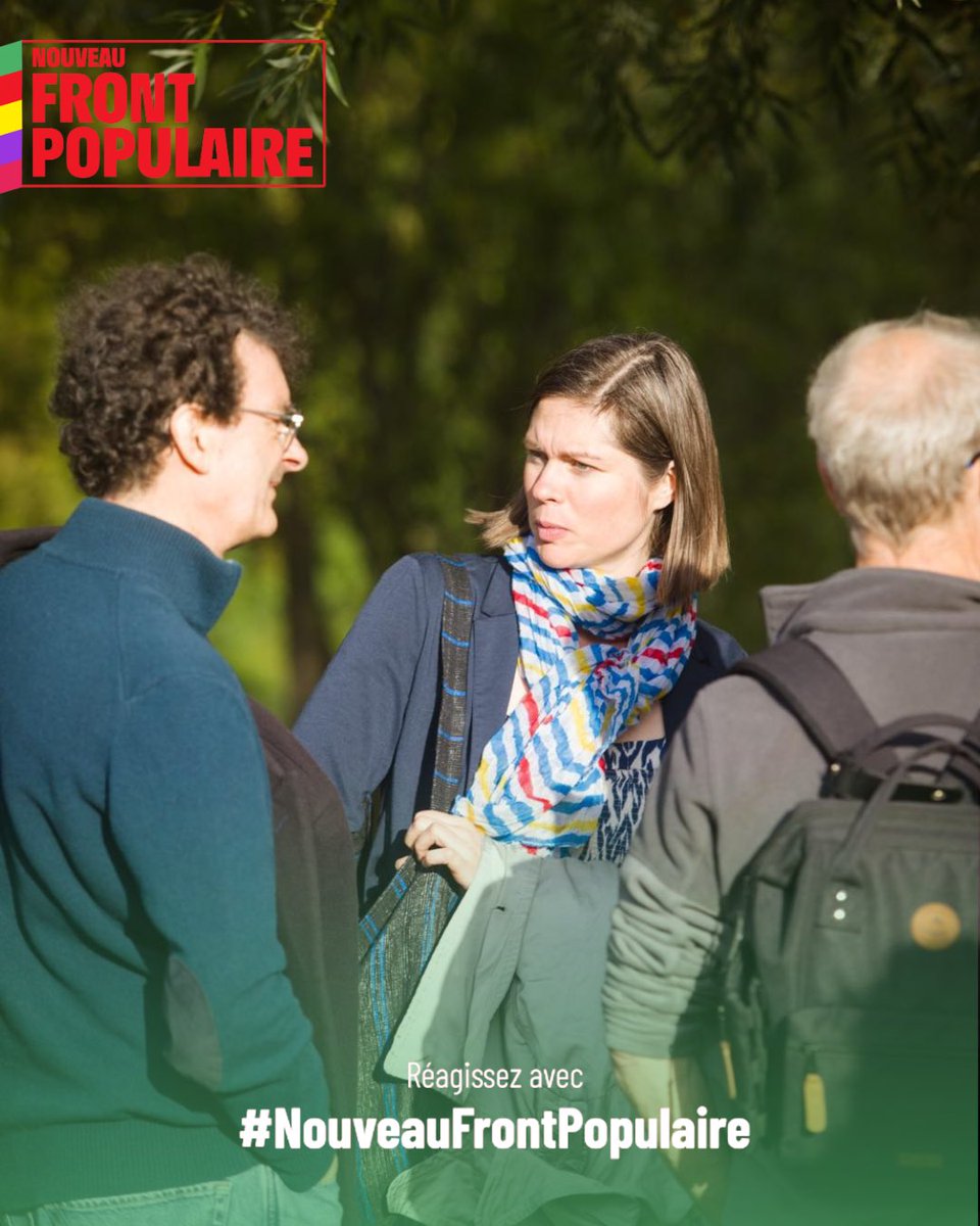 🌟 Cet après-midi à l'Îlot Tison, j'ai eu le plaisir de rencontrer nos militants grâce à <a href="/P_Collectif/">Poitiers collectif</a> . Ensemble, nous avons partagé nos idées pour une société plus juste et écologique. N'oubliez pas de voter les 30 juin et 7 juillet pour le  #NouveauFrontPopulaire🗳️ 🤜🏼🤛🏼