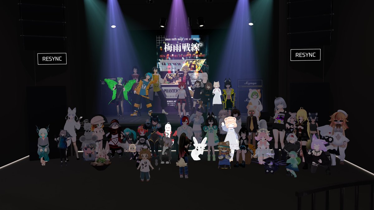 boushi_12ga's tweet image. #梅雨戦線 にお邪魔しました！1/4
MVから #Alternoise を布教した二人を連れて訪問！ライブイベントの雰囲気知ってもらえたらなにより～😁