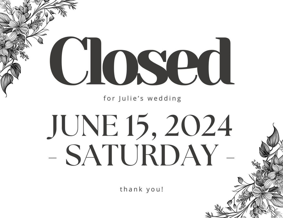 FuSingWillard's tweet photo. Update: Fu Sing will be Closed Saturday 6/15/2024 to celebrate Julie’s Wedding! We are sorry for the inconvenience but will be Reopening on Sunday 6/16/2024 for Father’s Day! Thank you and we hope to see you soon ❤️ https://t.co/zf5deLS0iX