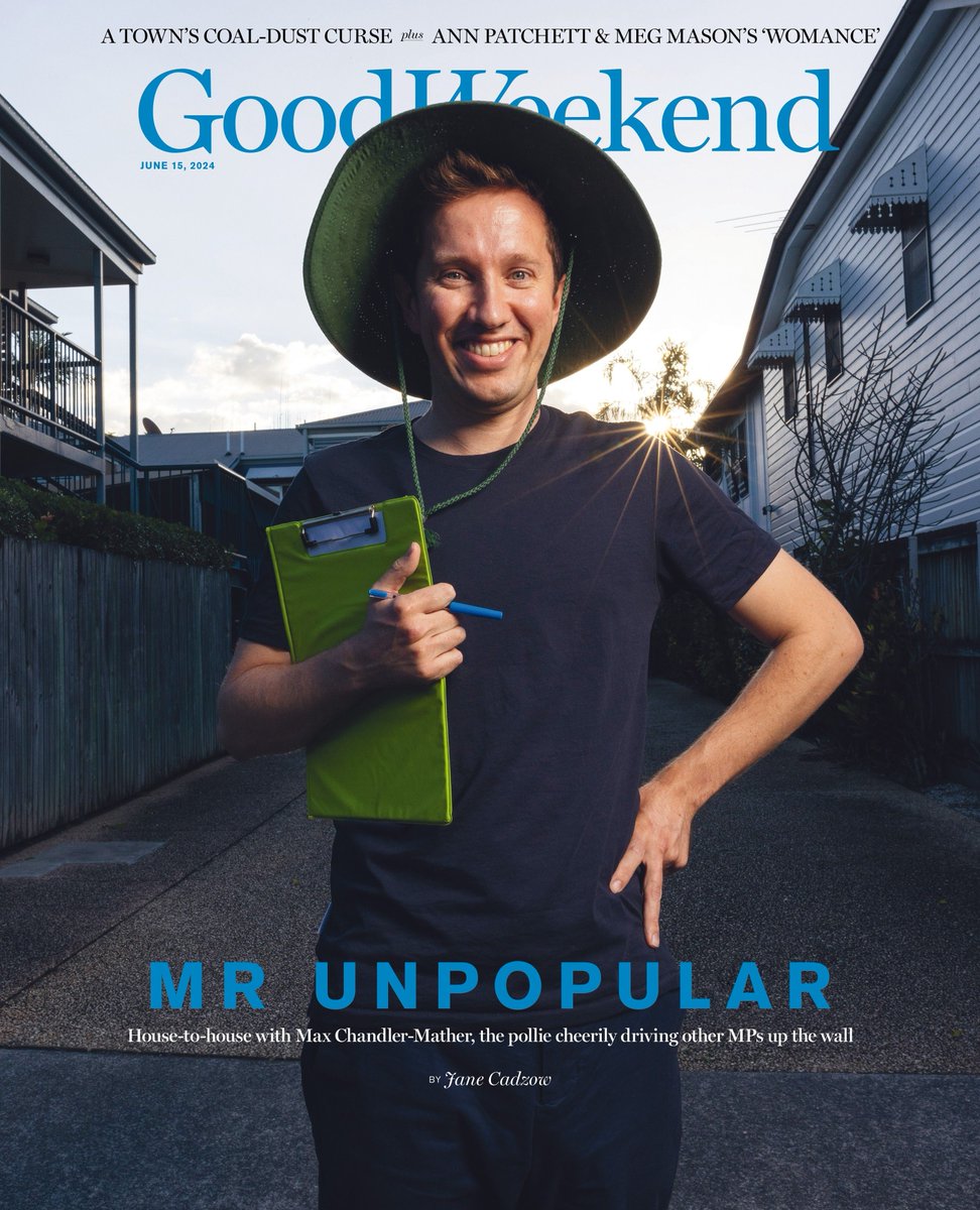 Attention-seeker or renters’ champion? 
Max Chandler-Mather is the Greens MP driving pollies up the wall with his no-holds-barred take on the housing crisis.

✍️ Jane Cadzow⁠
📸Paul Harris
⁠
smh.com.au/national/the-j…
⁠

⁠