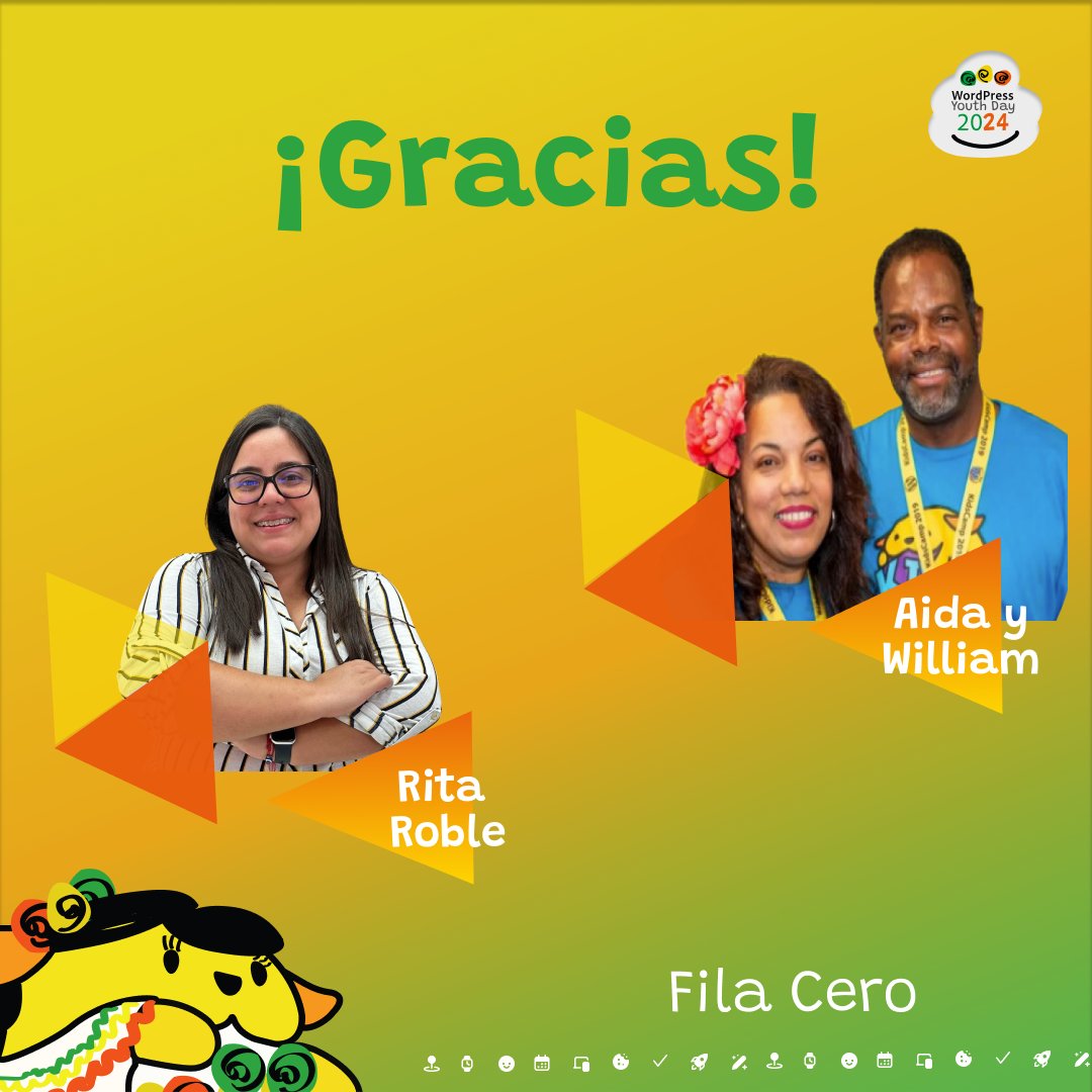 ¡Gracias infinitas voluntarios! 
¡Gracias por hacer posible el primer WordCamp para niños en Nicaragua! 🙌✨
Ya a nuestras comunidad hermosa por apoyar en #filacero son clave para el futuro. 🚀

 #wpyd2024 #VoluntariosIncreíbles #wordpress #comunidadwordpressnicaragua #techkids
