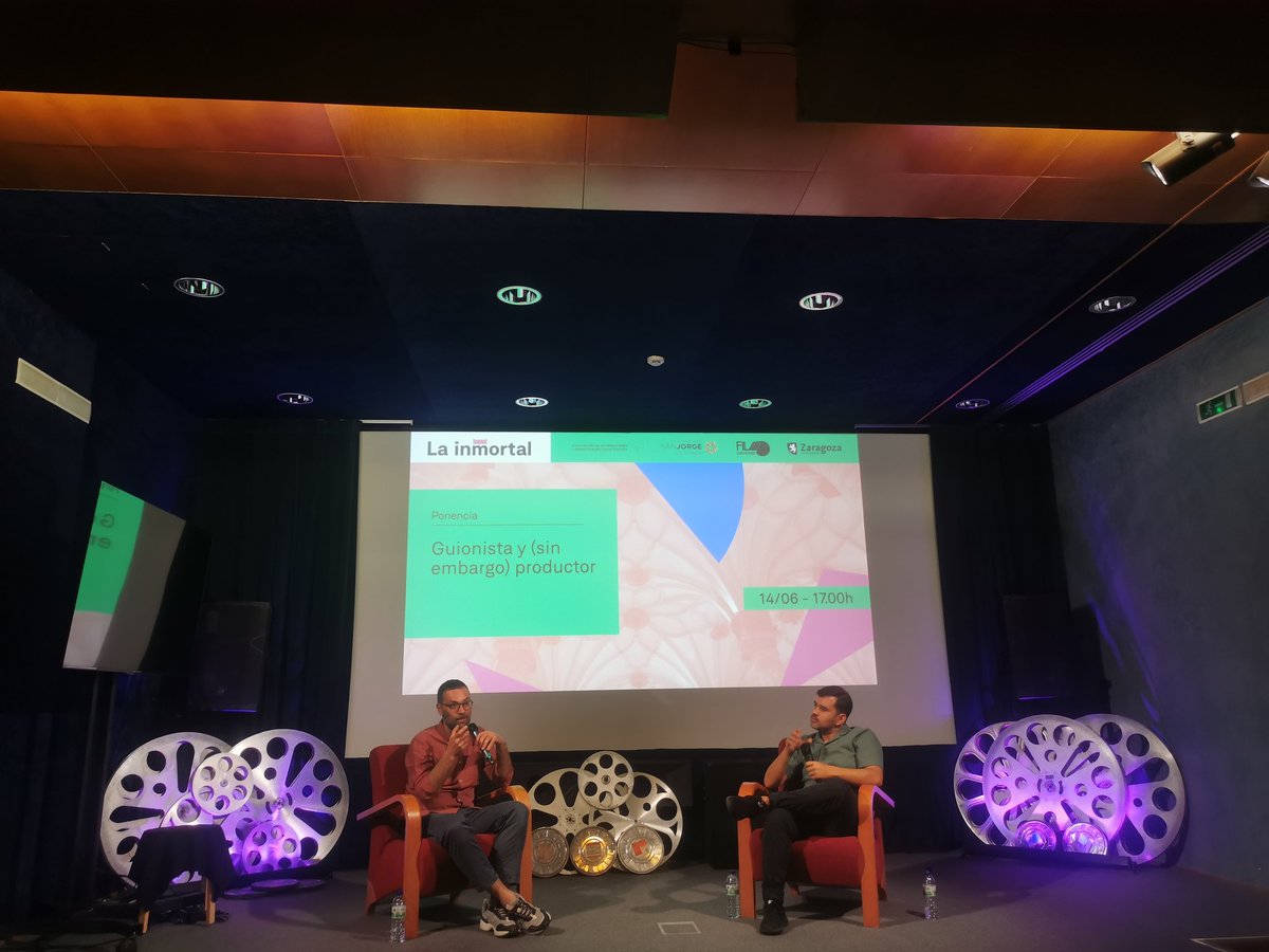 "A veces la originalidad tiene que ver más con la vida que con la ficción". Pedazo de titular que nos ha dado esta tarde el productor y guionista Fran Araujo en #Lainmortal24 <a href="/PremiosFeroz/">Premios Feroz</a> <a href="/MovistarPlus/">Movistar Plus+</a>