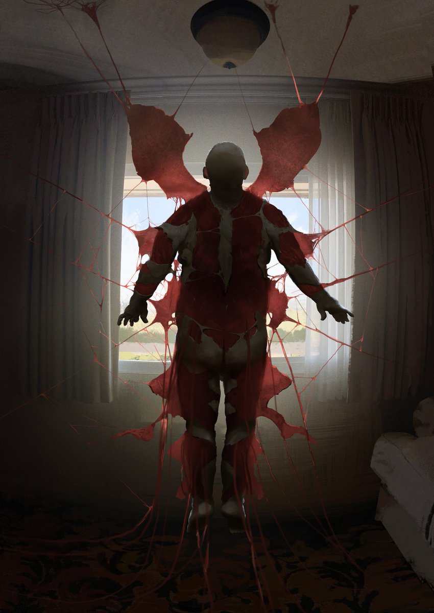 "The Spiders, they're inside my blood." From my upcoming book, Hell of a Story.