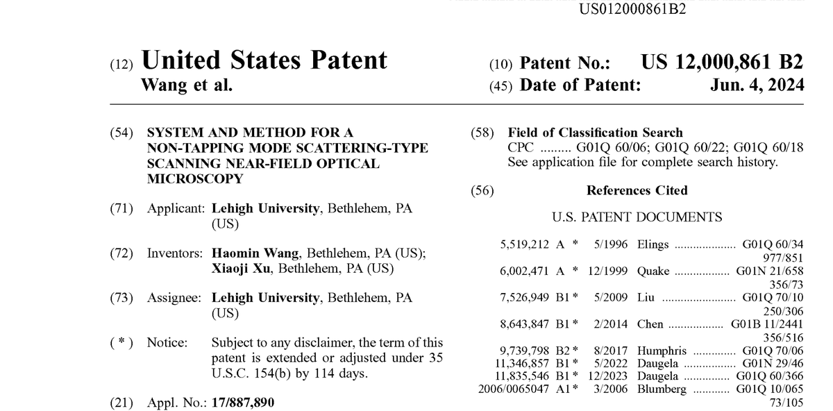 While we are no longer active in the field of scattering-type scanning near-field optical microscopy #SNOM, we did make an impact. <a href="/Stpotato/">Haomin Wang</a>