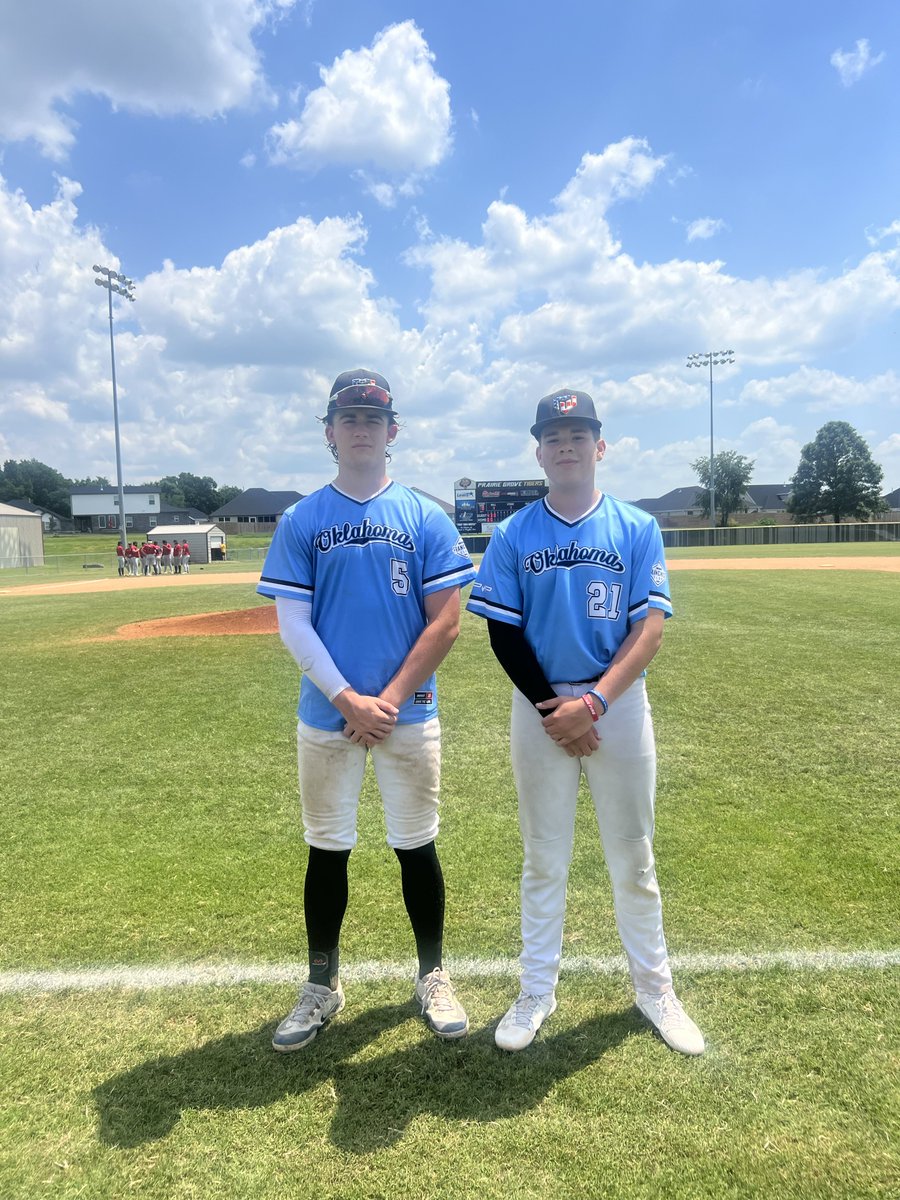 Five Tool Arkansas (@fivetoolar) on Twitter photo #ChadWolffClassic F: <a href="/OK_MMWBaseball/">MMW OKLAHOMA</a> 2027 Adler 17,
Yard Baseball Club Griddine 0
PoG: <a href="/Linc_parker20/">Lincoln Parker</a> & <a href="/brock_copass3/">Brock Copass</a> threw a combined 3 inning perfect game #ChadWolffClassic F: <a href="/OK_MMWBaseball/">MMW OKLAHOMA</a> 2027 Adler 17,
Yard Baseball Club Griddine 0
PoG: <a href="/Linc_parker20/">Lincoln Parker</a> & <a href="/brock_copass3/">Brock Copass</a> threw a combined 3 inning perfect game