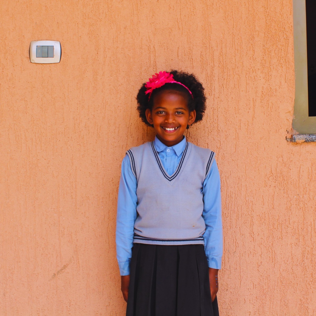 This is Nardos, a third grade student who is also one of the top performing students in Lelt's  program. Keep up the good work Nardos! 👏