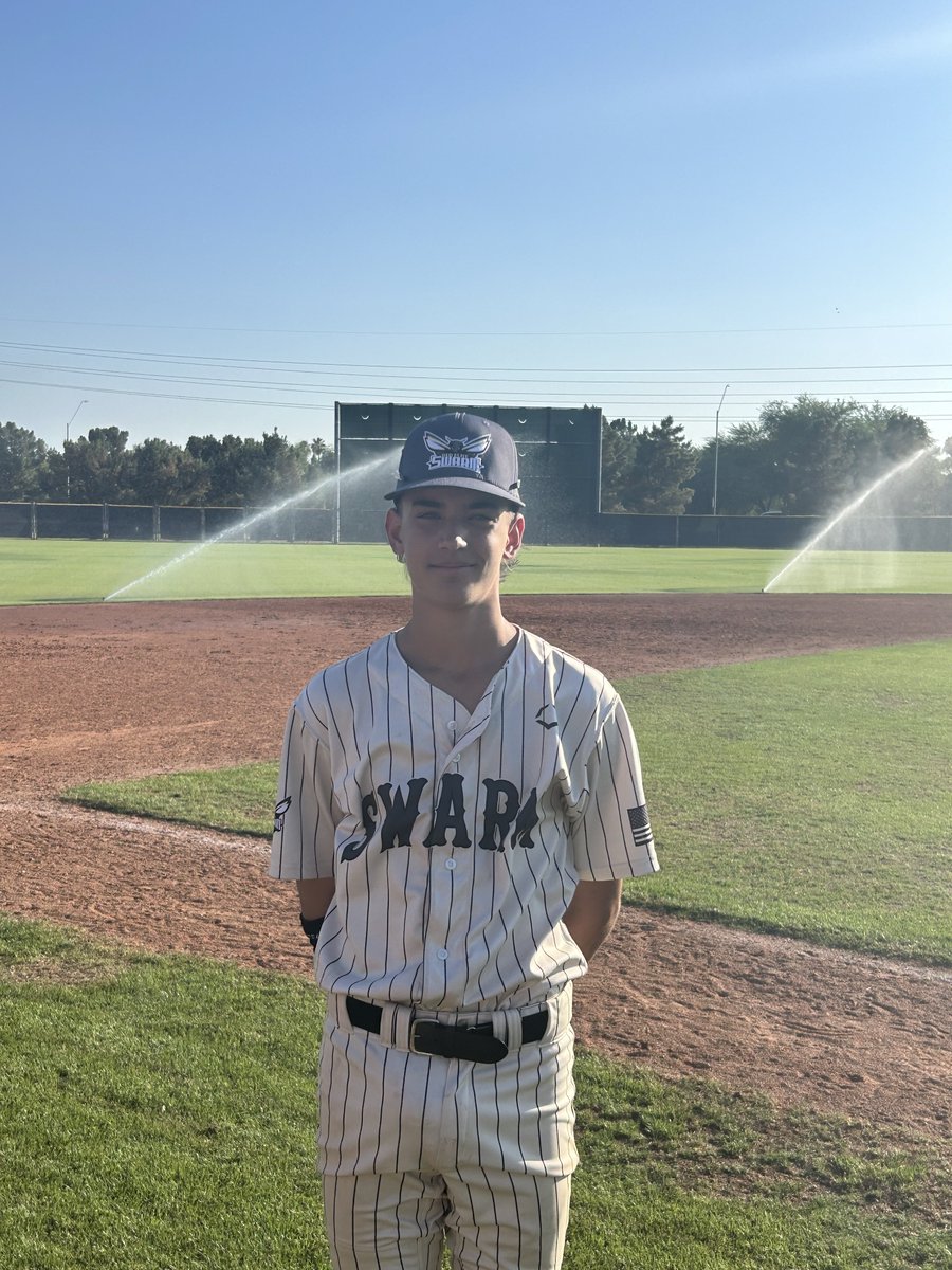Five Tool Arizona (@fivetoolaz) on Twitter photo F: <a href="/swarmredelite/">Swarm Red Elite</a> National 2027 6, Knights Elite 2027 0
PoG: <a href="/pozarsports/">Pozarsports</a> 7 IP, 6K, 0R, 0 BB
Hitter: <a href="/leomolinari2027/">Leo molinari</a> 2-3, R F: <a href="/swarmredelite/">Swarm Red Elite</a> National 2027 6, Knights Elite 2027 0
PoG: <a href="/pozarsports/">Pozarsports</a> 7 IP, 6K, 0R, 0 BB
Hitter: <a href="/leomolinari2027/">Leo molinari</a> 2-3, R
