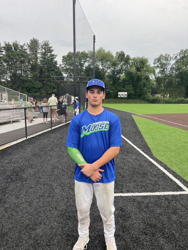 Firecracker Baseball (@firecrackerbsb) on Twitter photo <a href="/Perry_Baseball_/">Connecticut Moose</a> 16U: 4
US9 Prospects: 2
POTG: #11 for the CT Moose, A. Gold
1 triple, 1 IP with 2 strikeouts, great behind the plate <a href="/Perry_Baseball_/">Connecticut Moose</a> 16U: 4
US9 Prospects: 2
POTG: #11 for the CT Moose, A. Gold
1 triple, 1 IP with 2 strikeouts, great behind the plate
