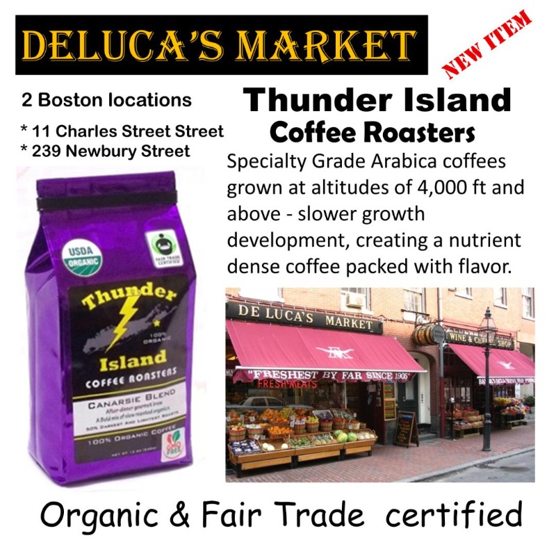 Thunder11968's tweet photo. Deluca's Market proudly supports Native American owned coffee company.
Thunder Island Coffee Roasters. #coffee,#organic, #fairtrade, #nativeamerican