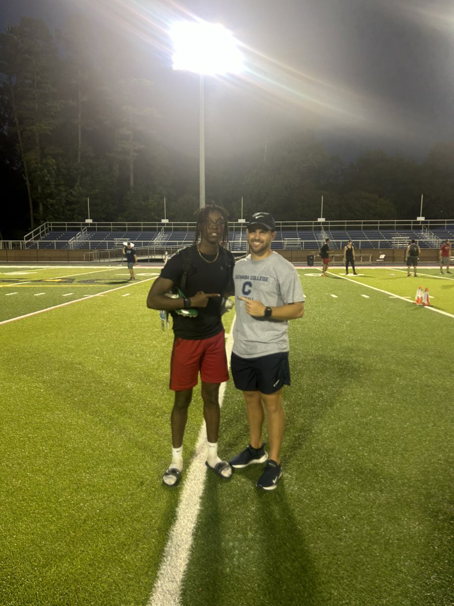 Rhyan “5inco” White (@rhyanwhite26) on Twitter photo After a conversation at camp with <a href="/tyhaines16/">Tyler Haines</a> and <a href="/Coach_Suber/">Bryce Suber</a> I’m blessed to receive an offer from Catawba <a href="/CoachMagwood/">Cory Magwood, CSCS</a> <a href="/coachSchwarting/">Tav Schwarting IV</a> <a href="/MikeJenk4/">Michael Jenkins</a> <a href="/kwhite0715/">kwhite0715</a> <a href="/SummervilleFB/">Summerville Football</a> <a href="/DAWGHZERECRUITS/">Dawg House Recruiting</a> After a conversation at camp with <a href="/tyhaines16/">Tyler Haines</a> and <a href="/Coach_Suber/">Bryce Suber</a> I’m blessed to receive an offer from Catawba <a href="/CoachMagwood/">Cory Magwood, CSCS</a> <a href="/coachSchwarting/">Tav Schwarting IV</a> <a href="/MikeJenk4/">Michael Jenkins</a> <a href="/kwhite0715/">kwhite0715</a> <a href="/SummervilleFB/">Summerville Football</a> <a href="/DAWGHZERECRUITS/">Dawg House Recruiting</a>