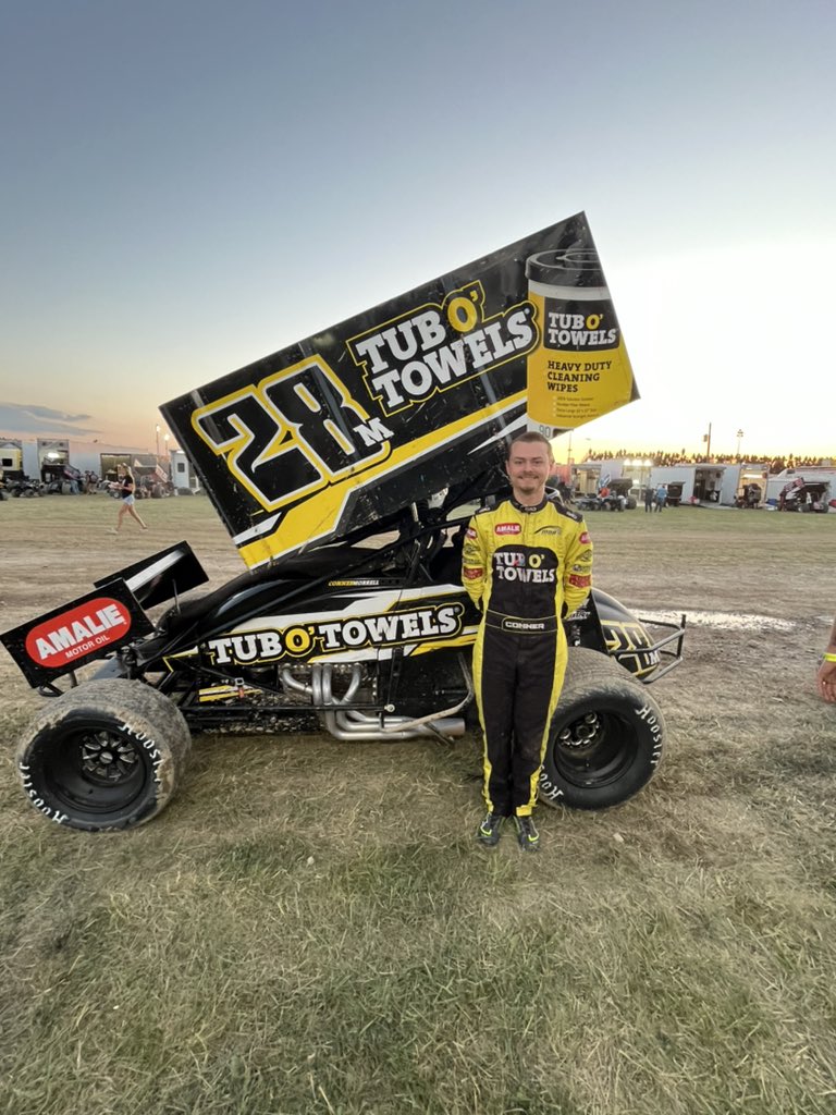 Conner Morrell is your heat race 1 winner!