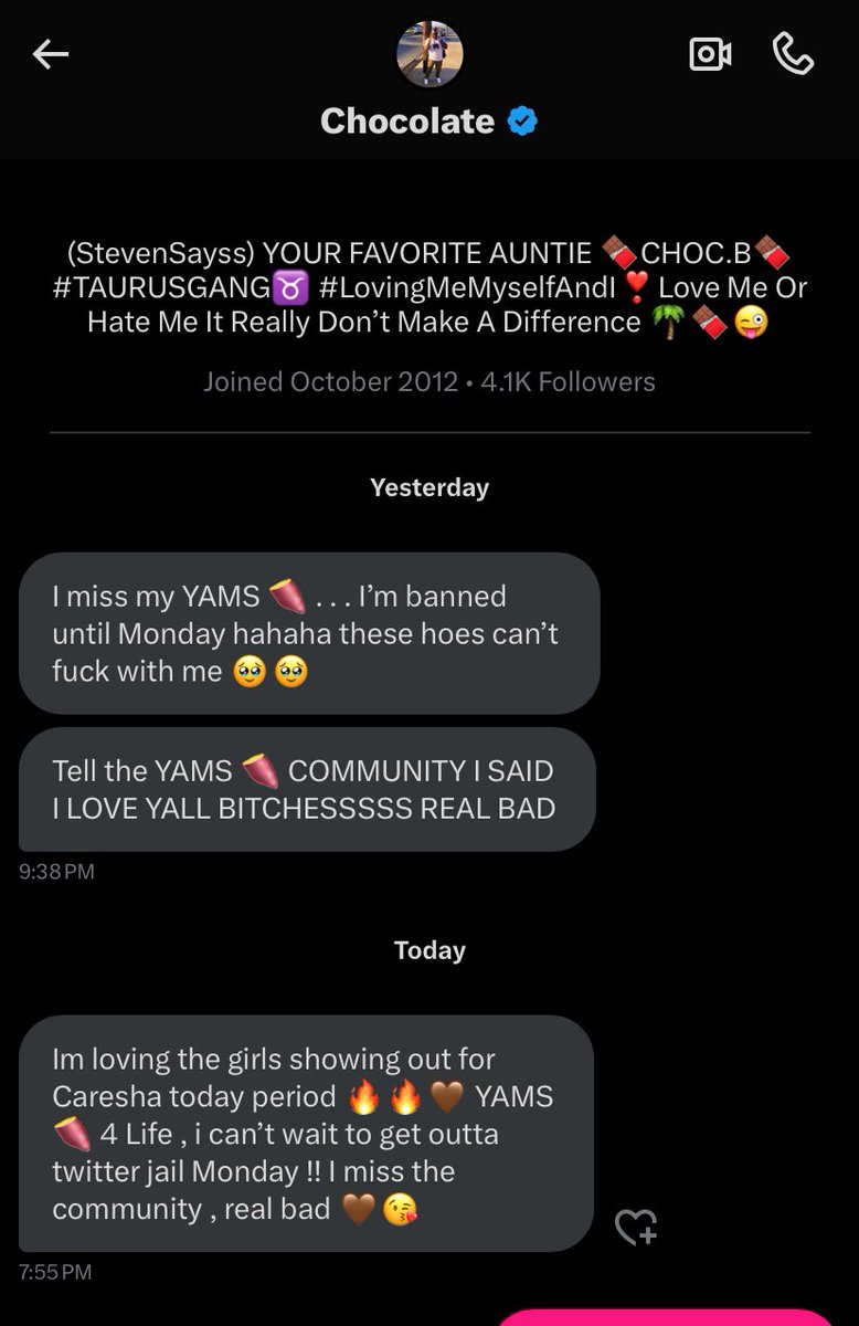 DIORMEDON's tweet photo. a message from chocolate🤎 https://t.co/WKu9xLW2bz