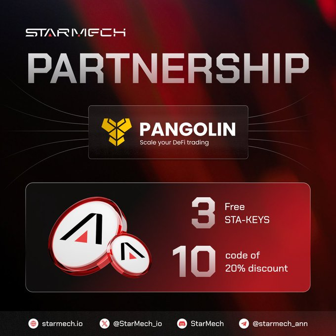 MonkeyDKingoff's tweet photo. Sự hợp tác đột phá giữa @StarMech_io và @Pangolindex nhằm cách mạng hóa trải nghiệm chơi game ERC-404 trên nền tảng @avax.
#Avalanche #AVAX.   
Tham gia với cộng đồng Việt Nam tại https://t.co/XPVswFG7tP https://t.co/guxVXBBdTa