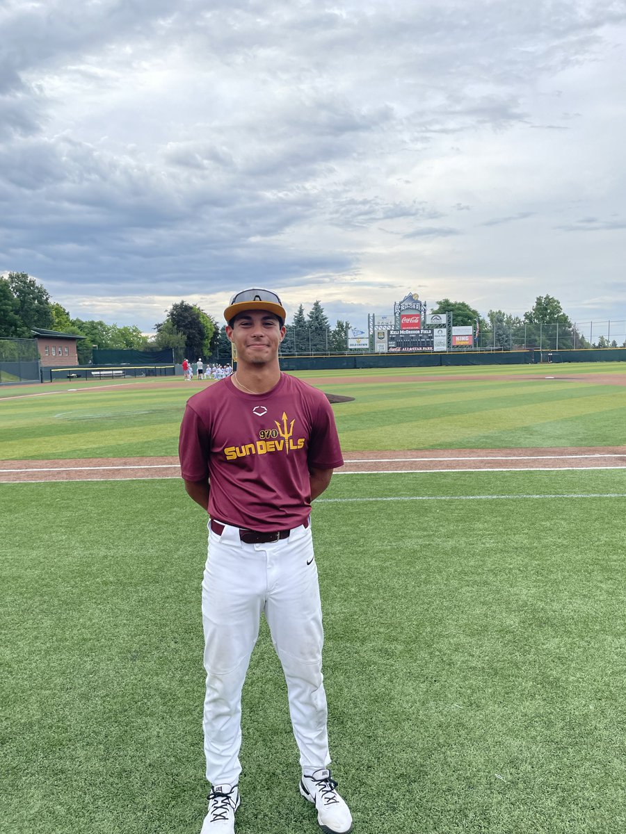 Five Tool Colorado (@fivetoolco) on Twitter photo F: <a href="/970Sun/">970 Sun Devils</a> Devils 10, USA Prime Mountain West 4
PoG: <a href="/vinnie_juarez10/">Vinnie Juarez</a> 2-2, 3B, 4 RBI, R, BB F: <a href="/970Sun/">970 Sun Devils</a> Devils 10, USA Prime Mountain West 4
PoG: <a href="/vinnie_juarez10/">Vinnie Juarez</a> 2-2, 3B, 4 RBI, R, BB