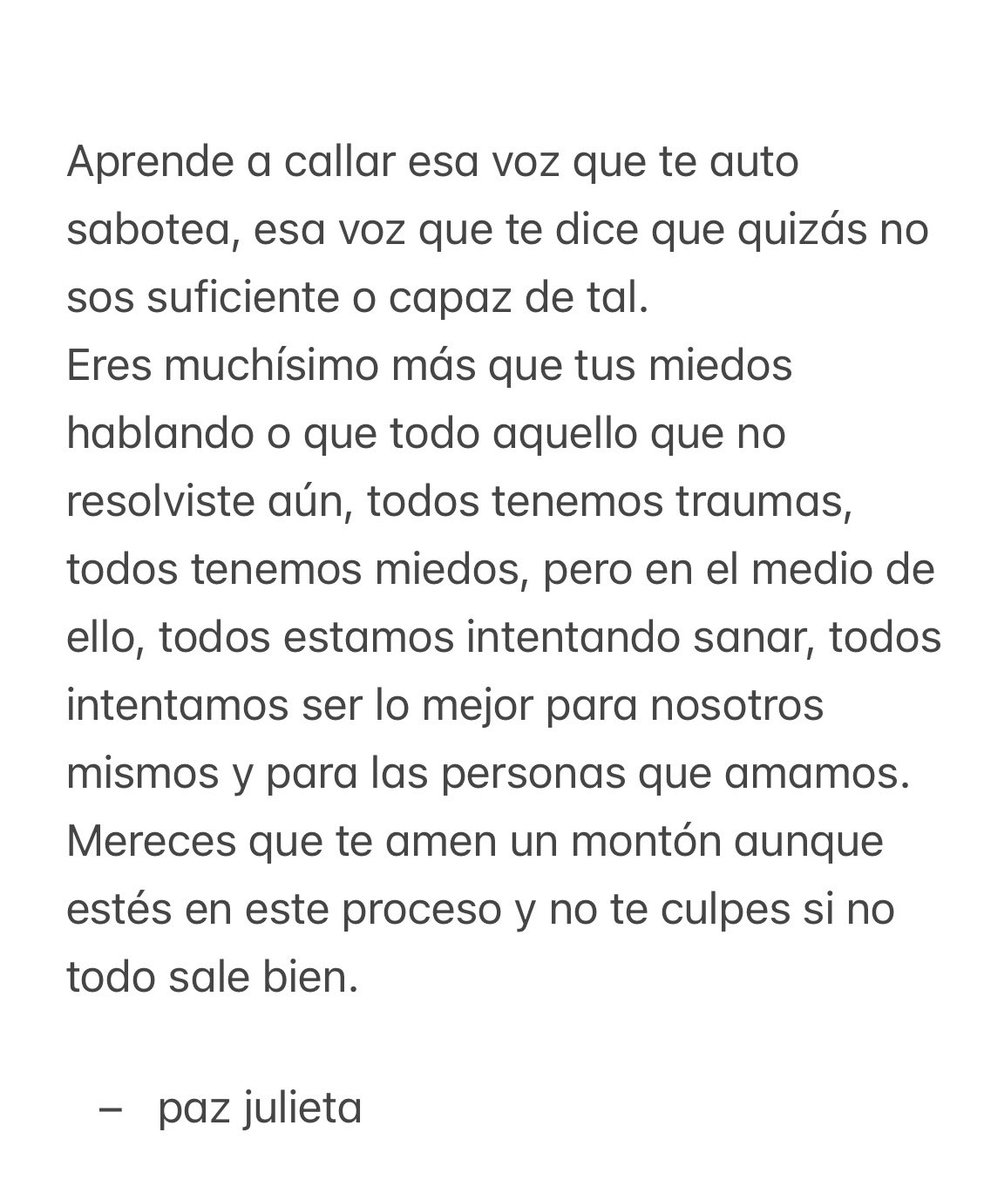 pazcitajulieta_'s tweet photo. “Eres muchísimo más” https://t.co/58hSwkvsyD