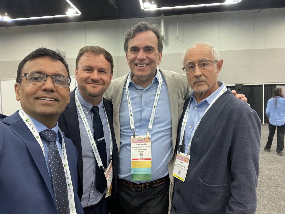 Partho P Sengupta (@ppsengupta1) on Twitter photo Met Dr Lee Frazin <a href="/ASE360/">American Society of Echocardiography</a>–unsung hero of TEE—Did you know he did the first TEE in humans—he swallowed the probe himself the first time—led to TEE guided M- mode imaging and then 2D imaging—knew about Werner Frossman doing Cath on himself—did not know TEE had same story <a href="/escardio/">European Society of Cardiology</a> Met Dr Lee Frazin <a href="/ASE360/">American Society of Echocardiography</a>–unsung hero of TEE—Did you know he did the first TEE in humans—he swallowed the probe himself the first time—led to TEE guided M- mode imaging and then 2D imaging—knew about Werner Frossman doing Cath on himself—did not know TEE had same story <a href="/escardio/">European Society of Cardiology</a>