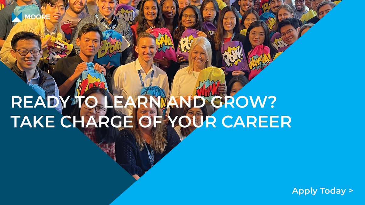 Empower your career with Moore Australia. Join a professional services team where your growth is celebrated. 

Apply today: ow.ly/CvG650QGvoh

#EmpowerAndGrow #MooreAustraliaJobs