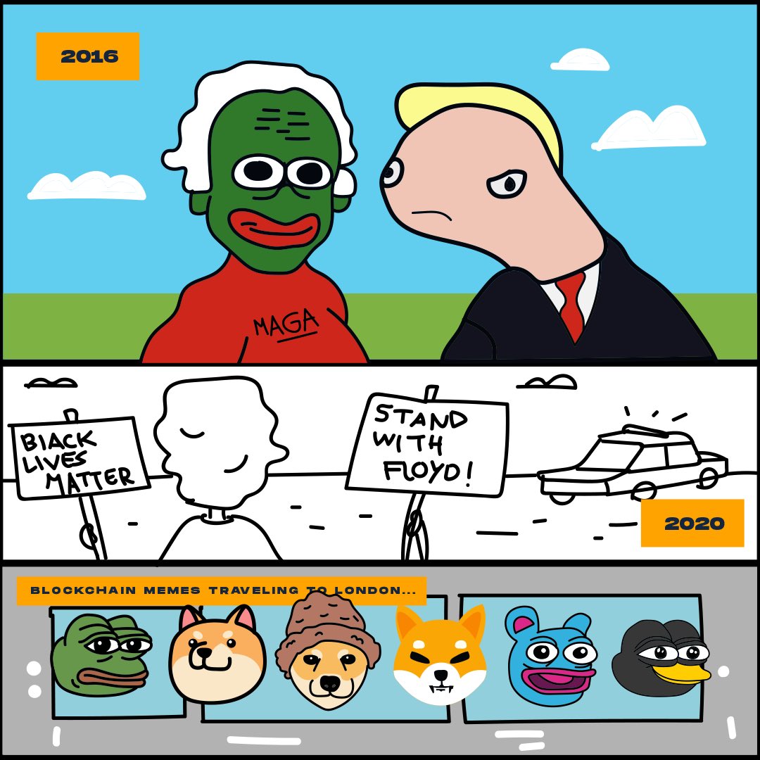 Father $DAW supports <a href="/dolandtremp_sol/">doland tremp</a> $Tremp since 2016 $MAGA “Make America Great Again”

2020s this failed when $tremp left office, #blacklivesmatter took hold when #georgefloyd was murdered by the 👮 

2024 All along this meme journey Father $DAW knocked up many women, having