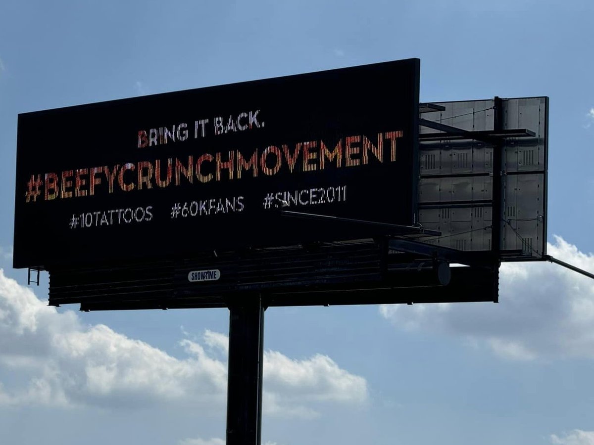 Beefy Crunch Movement tweet media