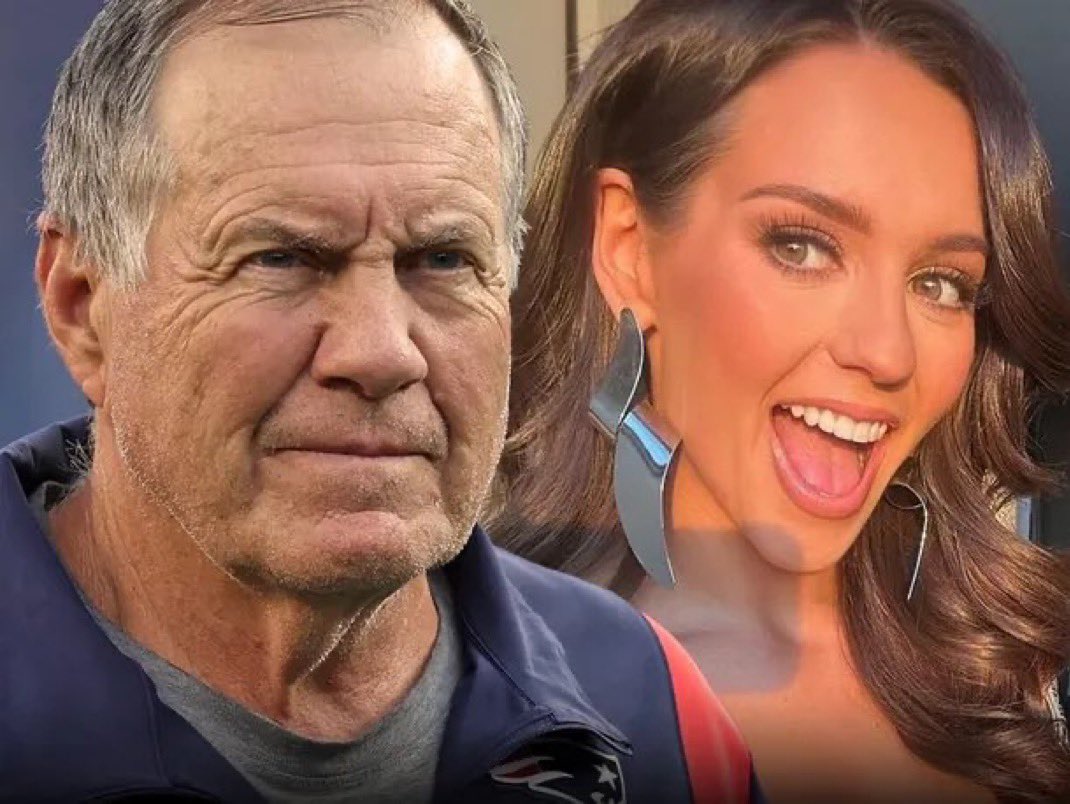 SaycheeseDGTL's tweet photo. Bill Belichick is dating former cheerleader Jordon Hudson, according to reports. 
Hudson is 24 years old, and Belichick is 72 years old.

That’s a 48-year difference between the couple https://t.co/93PtEec1dk