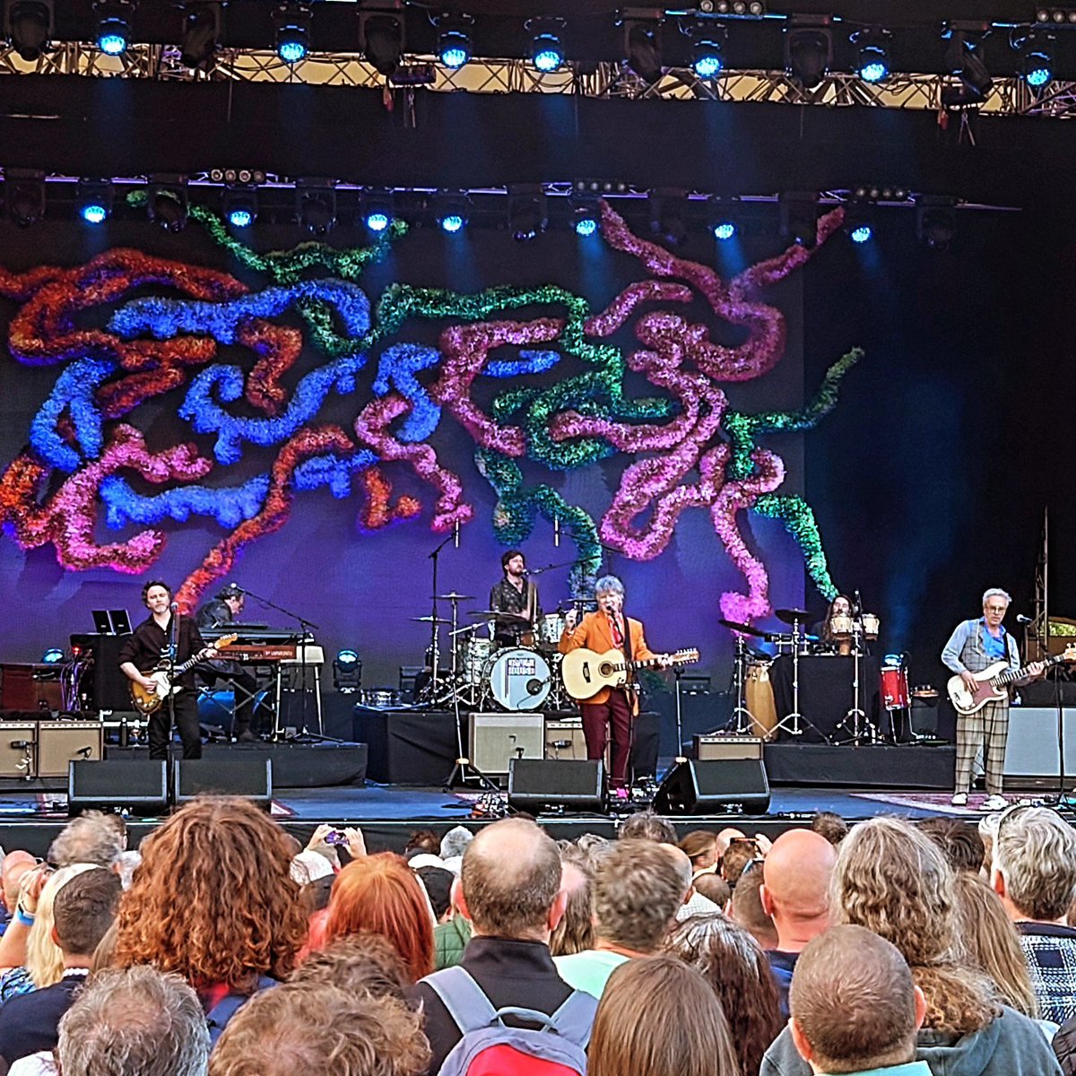 DebbieDaveT1's tweet photo. What an amazing concert on Thursday night at the Eden Sessions by Crowded House. A truly great performance with some brilliant songs. Another bucket list group who we never thought we'd see. #cornwallandbeyond #cornwallmusic #livemusic #edensessions #edenproject #crowdedhouse https://t.co/8weLew26cY