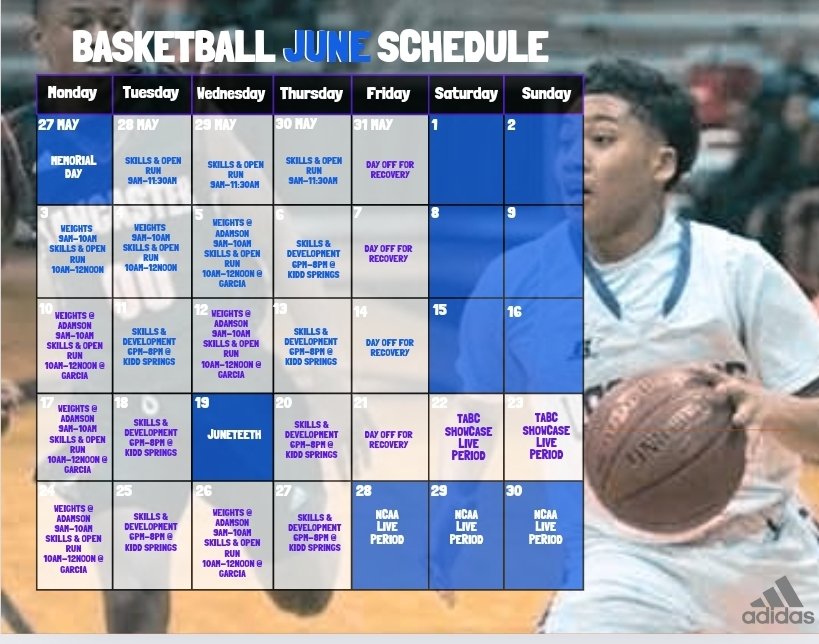 W.H. Adamson Men's Basketball tweet media