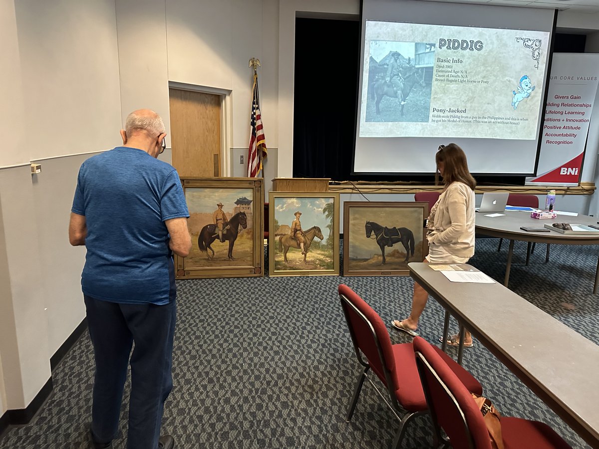 rbhayespres's tweet photo. We had another fun and very informational #MemberPerk for our members on Wednesday night. We shared stories of the Hayes Family horses, two of whom have gravestones here.
Not a member? Join here: https://t.co/NVF2gPfVVM.
#rbhayespres #horses #ohiotheheartofitall https://t.co/VeZJaoUuPf