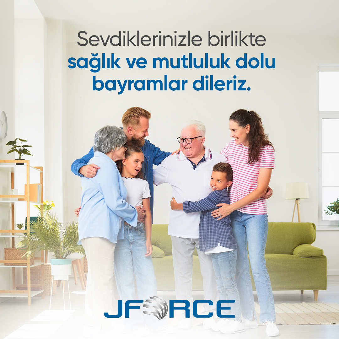 Bayramın getirdiği birlik, beraberlik ve paylaşma ruhu hepimizin yüreğini ısıtsın. JForce olarak, sizlere ve sevdiklerinize huzurlu ve mutlu bir bayram dileriz. Sevdiklerinizle birlikte sağlık ve mutluluk içinde nice bayramlar geçirmeniz dileğiyle...

#JForce #KurbanBayramı