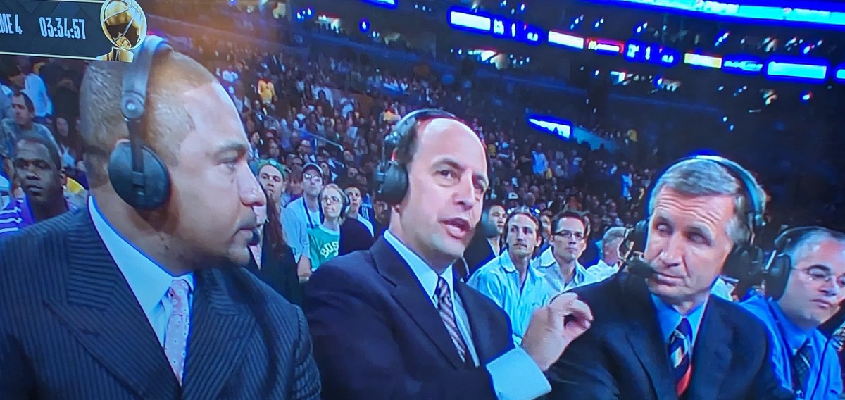 ProfMatte's tweet photo. Miss these guys @espn @ABC  @NBA  that's okay, I'll be listening to the radio broadcast.  @NBCSBoston  @SeanGrandePBP #cornbread #bleedgreen  @celtics https://t.co/KfzObtrskj