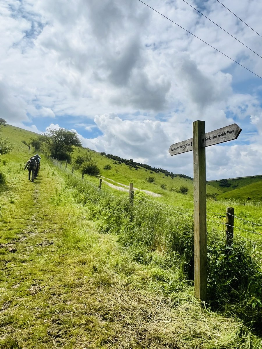 wass74's tweet photo. Well the #WoldsWay path certainly surprised me with some of the climbs we had this week…low gear was engaged! A great area for walking @RamblersGB @VisitEastYorks https://t.co/3xAfZFTGQy