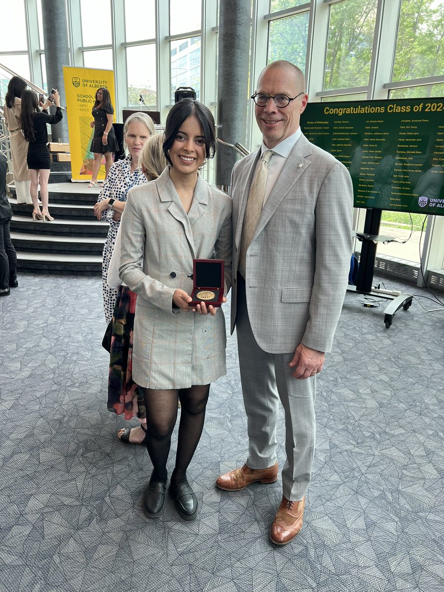 Kate Storey (@drkatestorey) on Twitter photo Congratulations to all <a href="/UAlbertaSPH/">UAlbertaSPH</a> graduates, with a special congrats to Dr. <a href="/LaurieAnnLines/">Laurie-Ann Lines</a> & Priya Patel, MSc on your Dean’s Gold Medals. Absolute pleasure to be a small part of your journey! Caps off 🎓 Congratulations to all <a href="/UAlbertaSPH/">UAlbertaSPH</a> graduates, with a special congrats to Dr. <a href="/LaurieAnnLines/">Laurie-Ann Lines</a> & Priya Patel, MSc on your Dean’s Gold Medals. Absolute pleasure to be a small part of your journey! Caps off 🎓