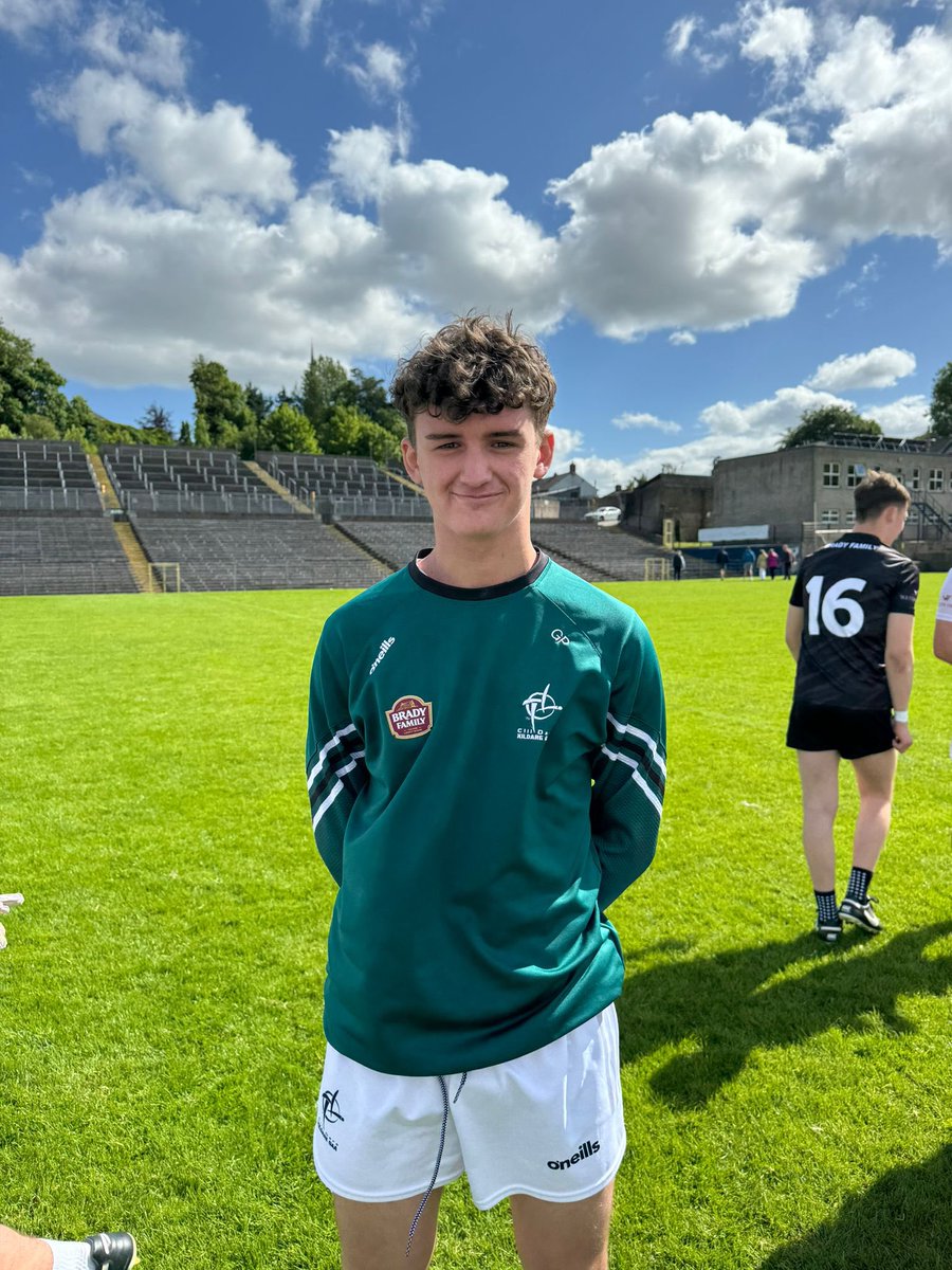 CastledermotGFC's tweet photo. Best of luck to Gearoid Proctor and the Kildare U17 team in tomorrow’s All Ireland Football Paul McGirr Cup Final⚪️🔵🏳️🏳️ https://t.co/l6KkUWPERw