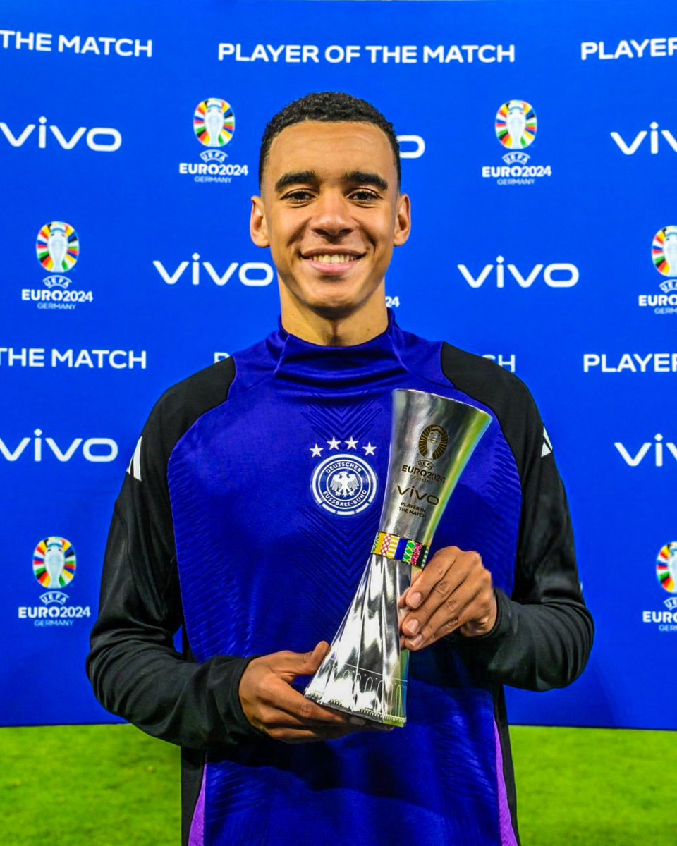 🥇 Player of the Match: Jamal Musiala.