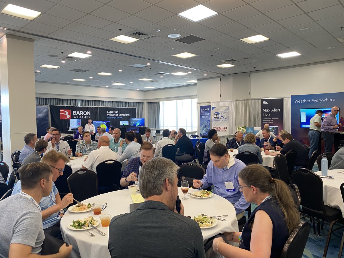 ametsoc's tweet photo. That's a wrap on #AMS51BC and #AMS7WxComm! Thank you to all those who participated - presenters, exhibitors, sponsors, and attendees! You all made this an outstanding conference🌟 https://t.co/ow2Ccf4t0n