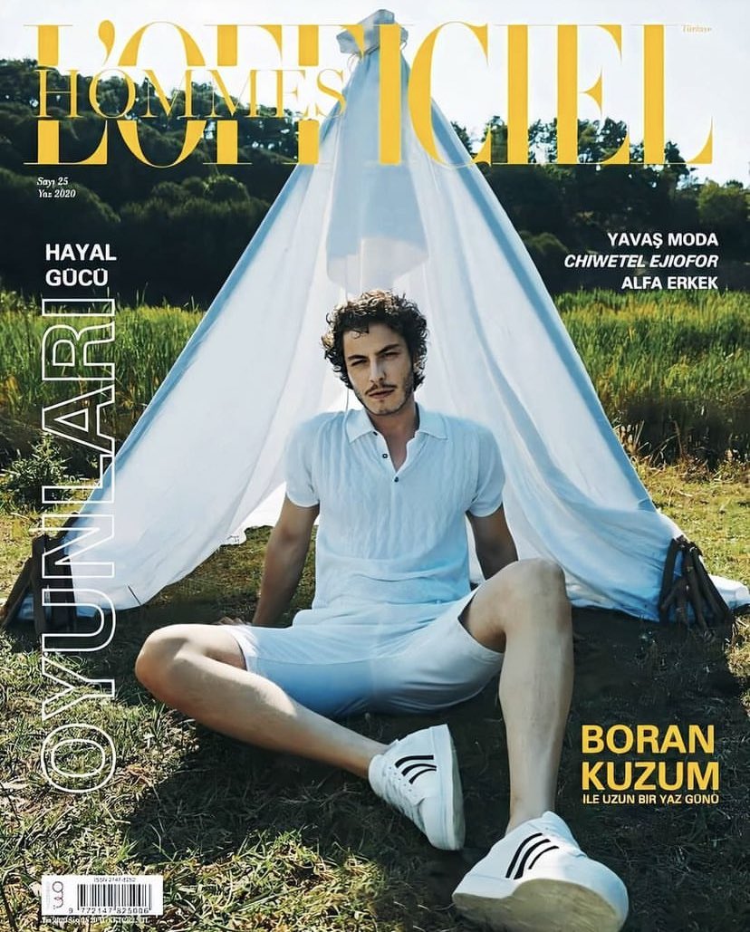 boriko92's tweet image. - #BoranKuzum; 'L'Officiel Hommes TR #SummerIssue ☀️ '

2020                                         2024