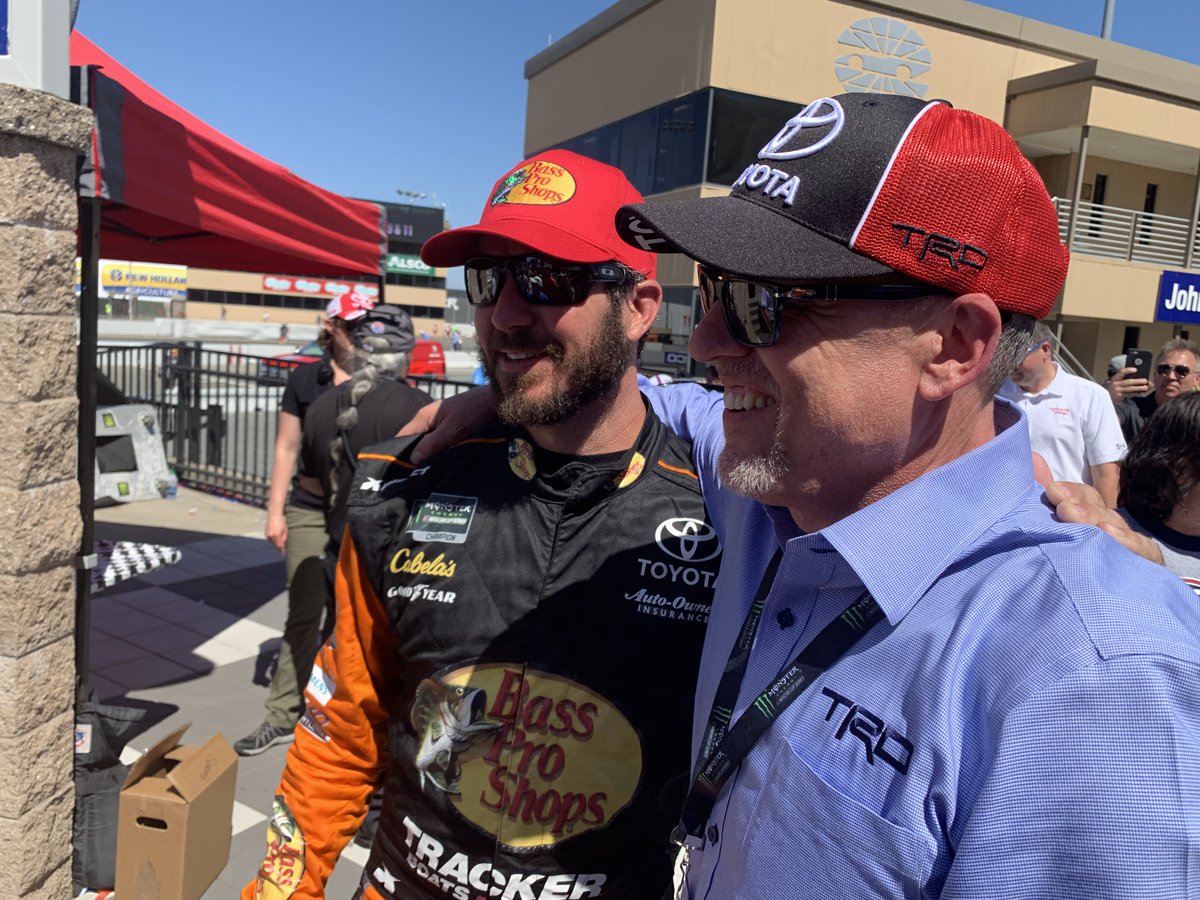 David Wilson (@davidwilsontrd) on Twitter photo Been through so many ups and downs with <a href="/MartinTruex_Jr/">Martin Truex Jr.</a> - loyal friend to #TeamToyota and #TRD through them all. A #champion for sure, but most importantly just a good person. Congrats my friend. Let's go get some more. 🍸🏁 Been through so many ups and downs with <a href="/MartinTruex_Jr/">Martin Truex Jr.</a> - loyal friend to #TeamToyota and #TRD through them all. A #champion for sure, but most importantly just a good person. Congrats my friend. Let's go get some more. 🍸🏁