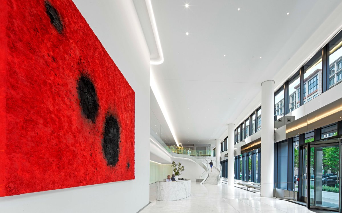 LSM_Studio's tweet image. Wilmerhale&apos;s Office on Pennsylvania Avenue Shines in This Month&apos;s Interior Design Magazine