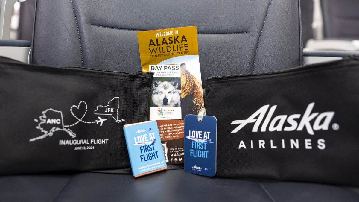 AlaskaAir's tweet photo. We’ll have the most nonstop destinations from Anchorage ever this summer, since we just added the longest route in our network! Our new seasonal service from ANC to New York JFK is now flying through August 19th for your summer adventures. Learn more: https://t.co/2WrmOwQ3Ox https://t.co/Sq6gJl4xdm