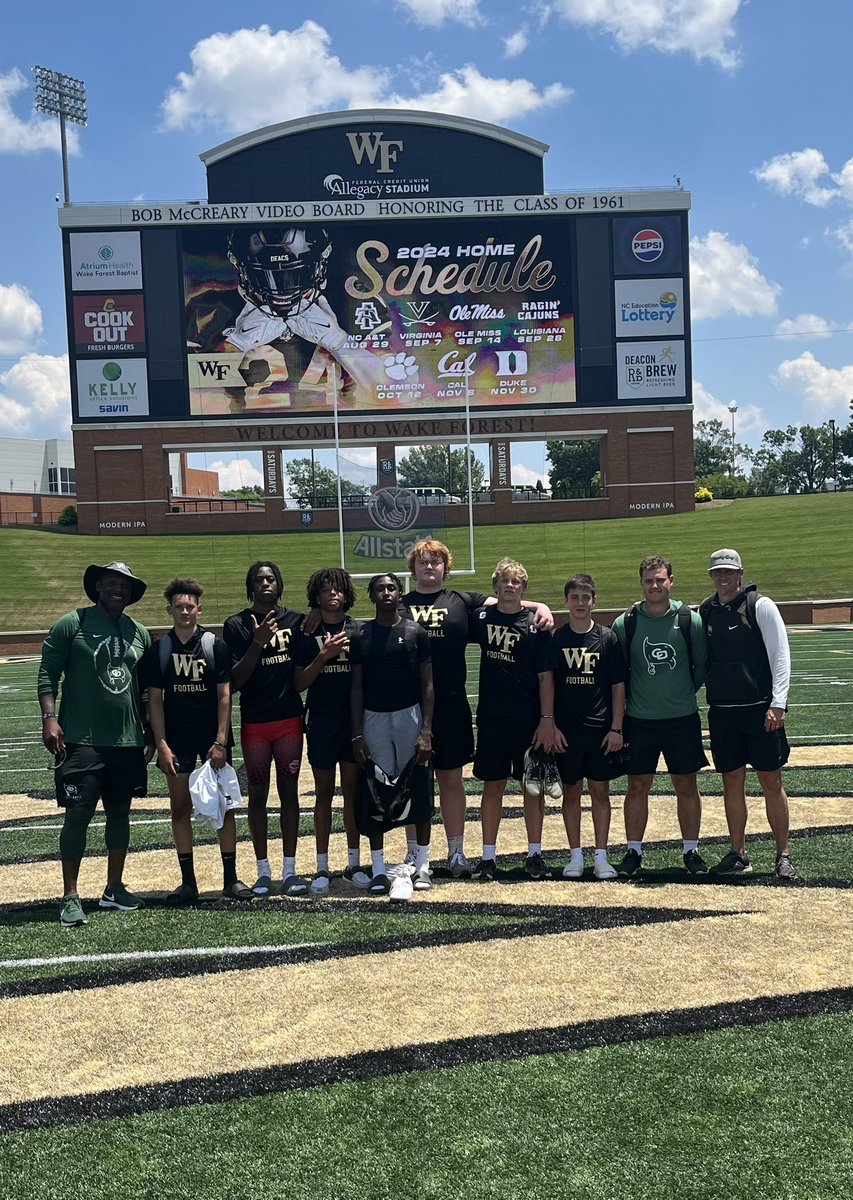 Drew Witman (@drewwitman) on Twitter photo Great day at Wake! Always enjoy seeing the <a href="/WakeFB/">Wake Forest Football</a> staff. <a href="/CoachClawson/">Dave Clawson</a> <a href="/CoachBradLambo/">Brad Lambert</a> <a href="/JA_Adams06/">James Adams</a> <a href="/WayneLineburg/">Wayne Lineburg</a> <a href="/CoachKHiggins/">Coach Kevin Higgins</a> Great day at Wake! Always enjoy seeing the <a href="/WakeFB/">Wake Forest Football</a> staff. <a href="/CoachClawson/">Dave Clawson</a> <a href="/CoachBradLambo/">Brad Lambert</a> <a href="/JA_Adams06/">James Adams</a> <a href="/WayneLineburg/">Wayne Lineburg</a> <a href="/CoachKHiggins/">Coach Kevin Higgins</a>