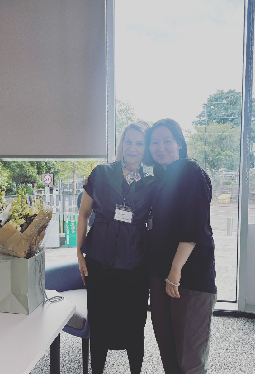 With amazing @drjenrowsell at Sheffield Literacies and Language Conference #shefflits24
