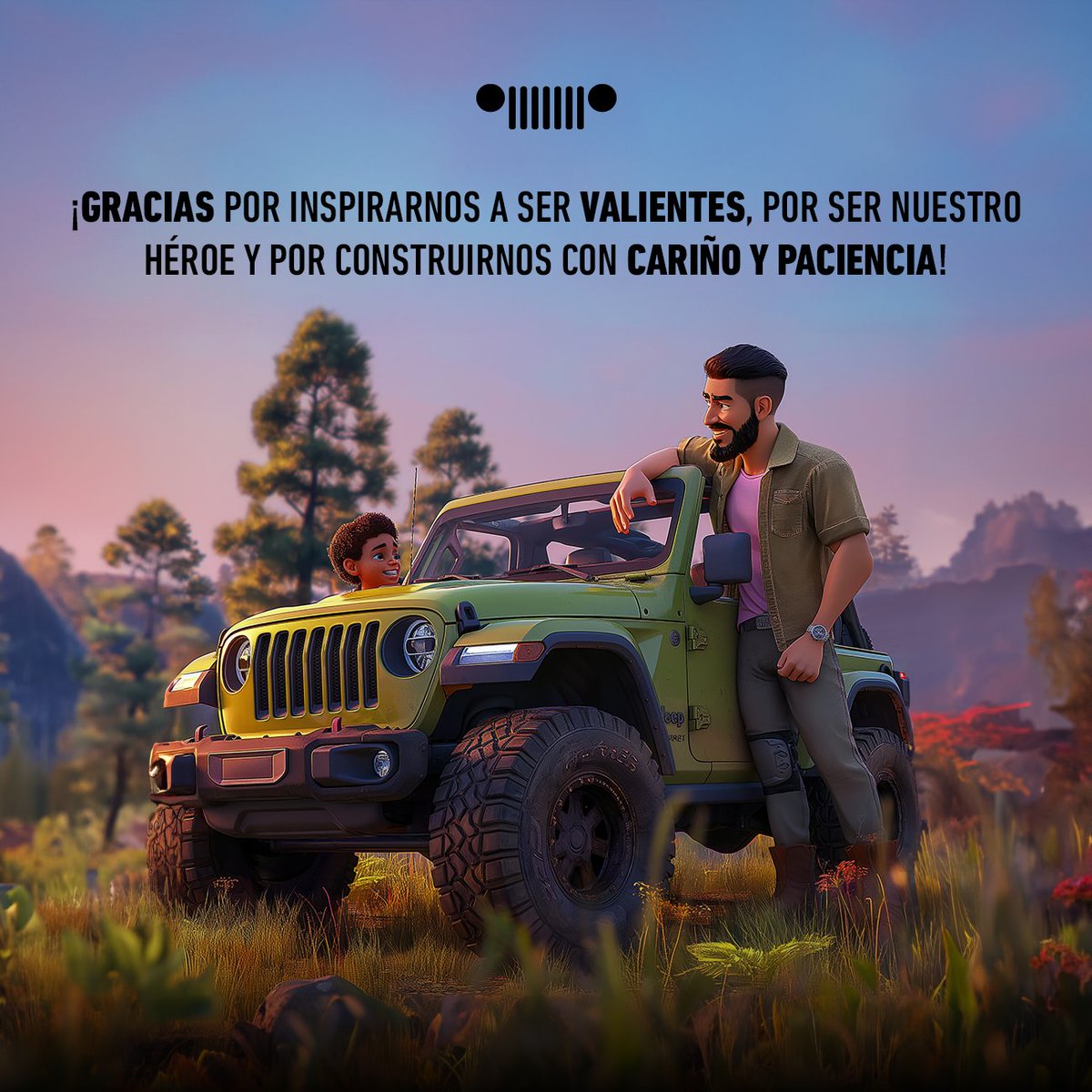 Gracias, papá, por tu espíritu aventurero que nos inspira a superar nuestros miedos y conquistar nuevos horizontes.

#Jeep #ManadaJeep #JeepColombia #JeepxLovers #Papa #Díadelpadre