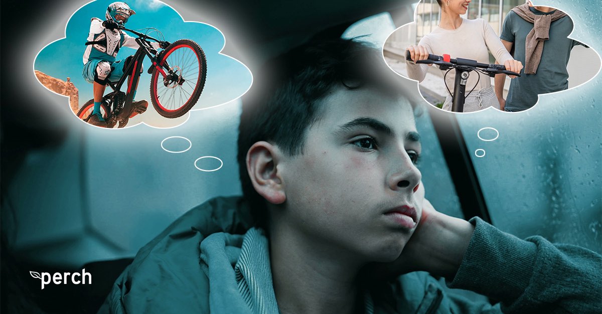 MobilityPerch's tweet image. Economics of buying, driving + fixing cars have changed. In 1997–just a few decades ago—62% of 17 YOs had their license. Today, only 42% are legally able to drive. Micromobility solutions offer a different mode of transportation that is more accessible + cost effective.